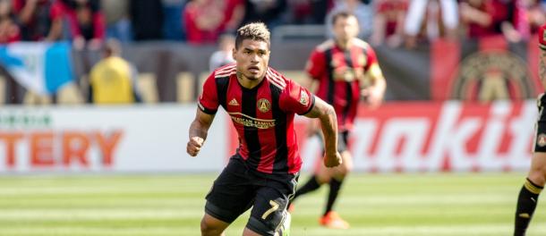Josef Martínez is in a rich vein of form right now | Source: atlutd.com