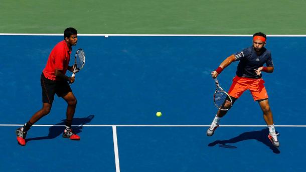 Rohan Bopanna (left) and Florin Mergea are legitimate contenders (Photo: ATP World Tour)
