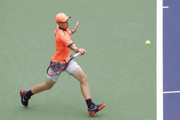 Edmund at the Shanghai Rolex Masters (Photo by Lintao Zhang/Getty Images)