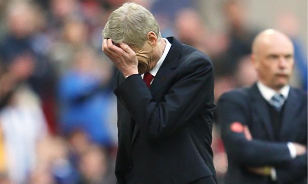 Another frustrating season for Wenger. | Image source: The Guardian