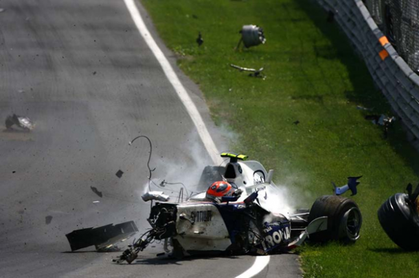 Accidente de Kubica en 2007.