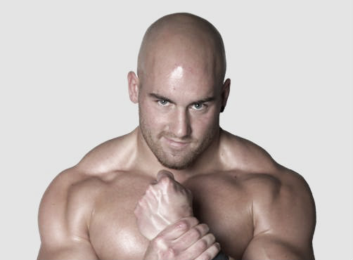Fabian Severe has an intimidating look (image: new-wrestling.de)