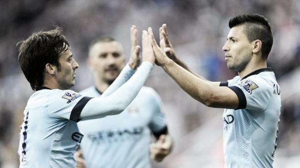 Agüero y Silva volverán a los terrenos de juego en el partido de mañana | Foto: mancity