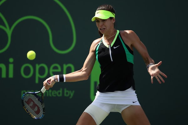Ajla Tomljanovic in action | Photo: Julian Finney/Getty Images North America