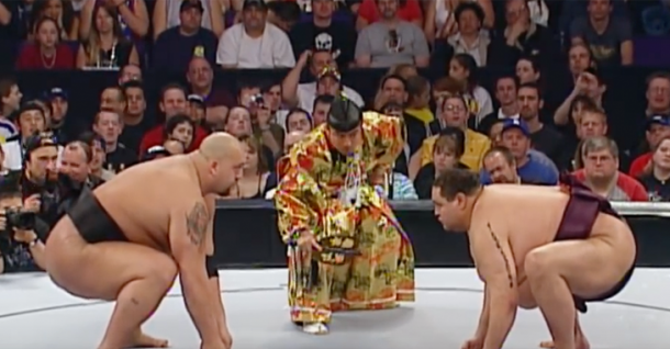 Big Show lost to Akebono in a sumo match at WrestleMania 21 (image: BjPenn)