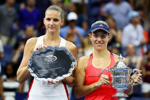 Pliskova lost to Angelique Kerber in her maiden Grand Slam final at the US Open last year (Getty/Al Bello)