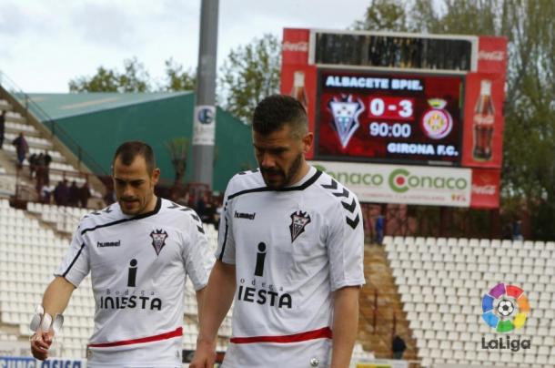 El Albacete lleva 9 puntos de los últimos 45 posibles | Foto: LFP