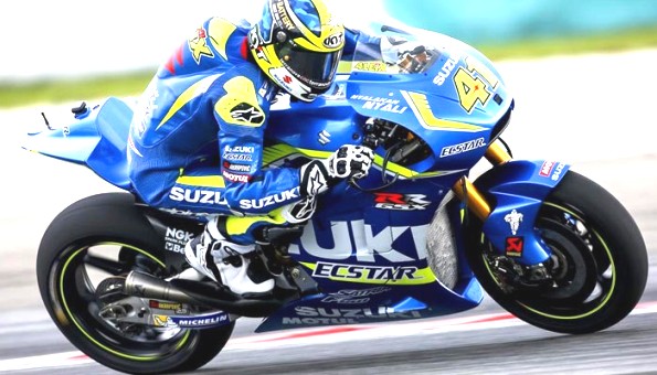 Aleix Espargaro aboard his Team Suzuki Ecstar GSX-RR - www.morebikes.co.uk