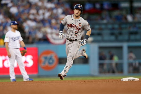 Bregman rounds the bases after his fourth inning solo home run/Photo: 