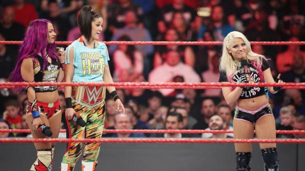 Alexa Bliss is making a name for herself on Raw but it hasn't always been easy for the two - time SmackDown women's champion (image: wwe)