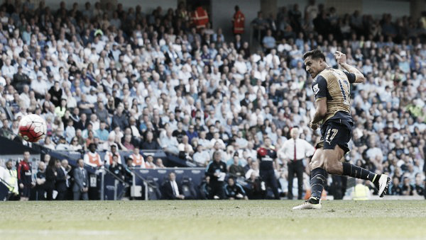 Alexis Sánchez anotaría el 2-2 definitivo | Foto: Premier League