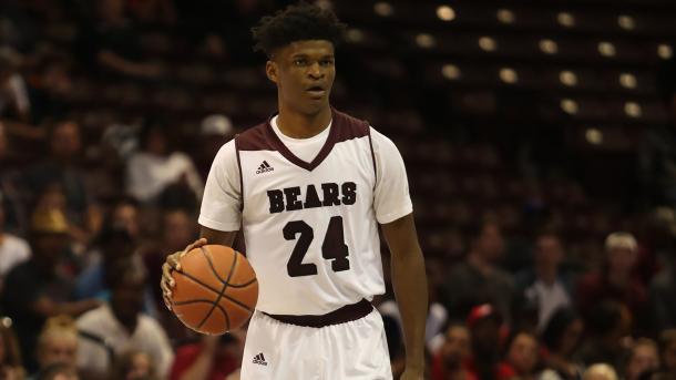 Johnson is a force down low for Missouri State/Photo: Missouri State athletics website