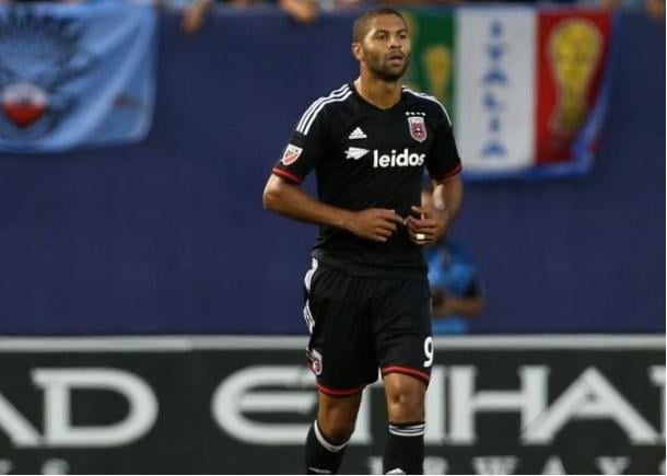 Álvaro Saborio will need to step up for the injured Fabían Espíndola on Saturday against the New England Revolution. Photo provided by Adam Hunger. 