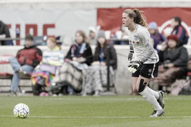 Alyssa Naeher has been the backbone for the Red Stars. (Photo credit: Chicago Red Stars)