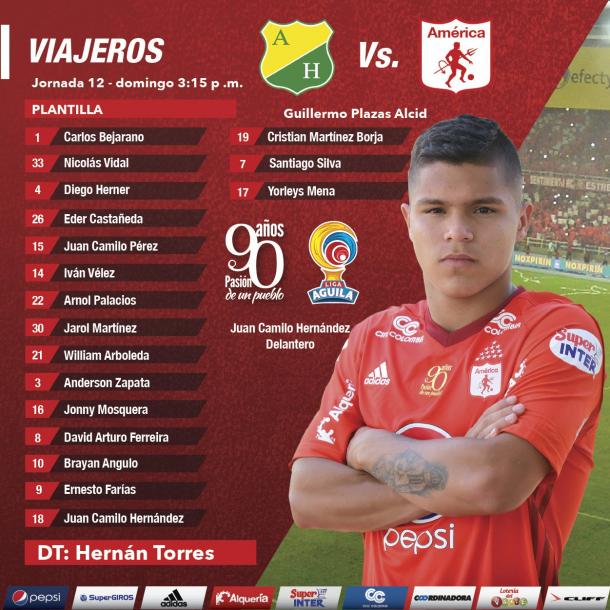 Foto: @AmericadeCali