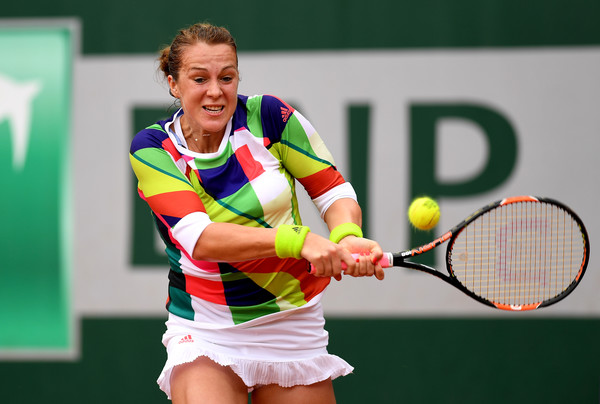 Anastasia Pavlyuchenkova in action at last year's French Open | Photo: Dennis Grombkowski/Getty Images Europe