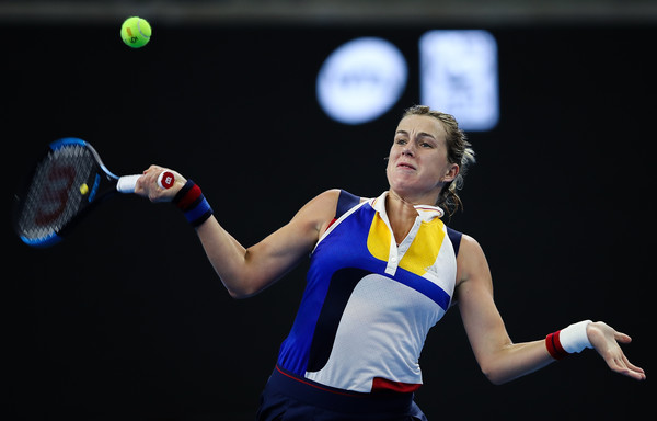 Anastasia Pavlyuchenkova in action at last week's China Open | Photo: Lintao Zhang/Getty Images AsiaPac