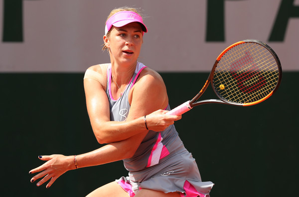 Anastasia Pavlyuchenkova had her chances in the second set but failed to convert them | Photo: Matthew Stockman/Getty Images Europe