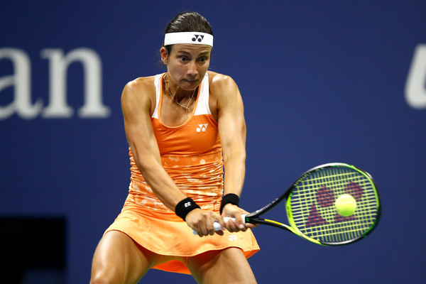 It was a great start from Sevastova but she won just one of the next 13 games after earning the 2-0 lead | Photo: Julian Finney/Getty Images North America