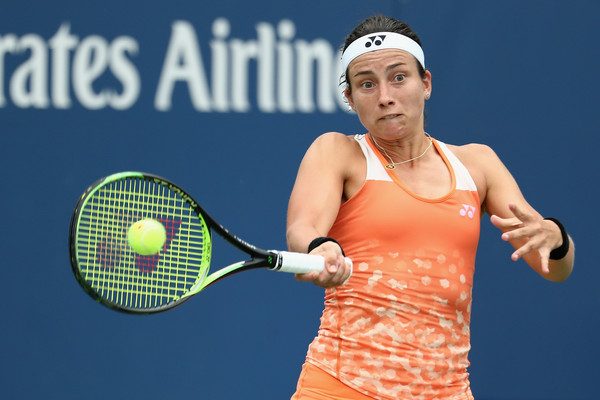 Anastasija Sevastova will make her third consecutive US Open quarterfinal appearance on Tuesday | Photo: Al Bello/Getty Images North America