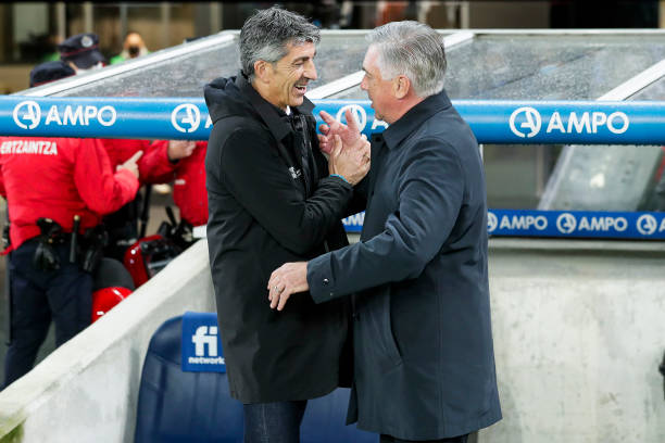 Imanol y Ancelotti I Foto: Getty Images