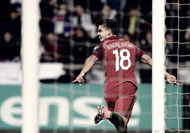 André Silva comemora gol na Eurocopa (Fonte: Getty Images)