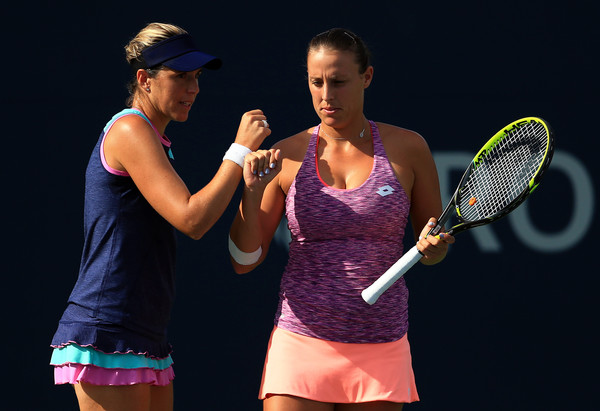 Klepac and Martinez Sanchez in action at the Rogers Cup | Photo: Vaughn Ridley/Getty Images North America