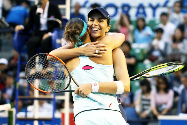 Klepac and Martinez Sanchez celebrates their win in Tokyo | Photo: Koji Watanabe/Getty Images AsiaPac