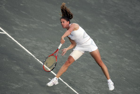 Schnyder in action in Charleston in 2007 (Getty/Andy Lyons)