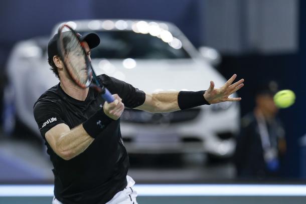 Murray during his third round match (Photo by Lintao Zhang/Getty Images)