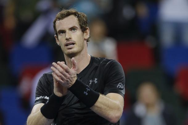 Murray after his semifinal victory (Photo by Lintao Zhang/Getty Images)