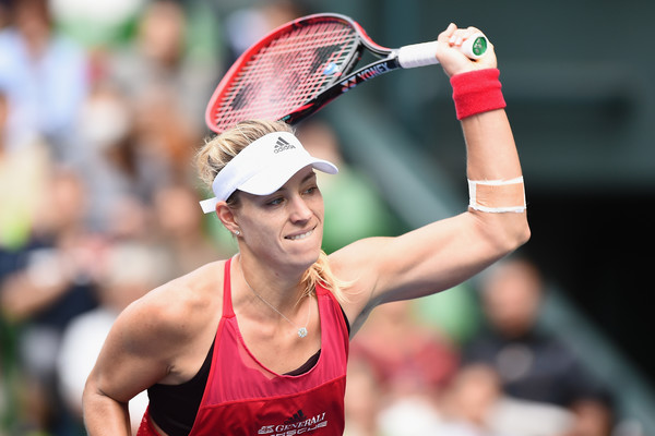 Angelique Kerber was visibly frustrated with herself today | Photo: Matt Roberts/Getty Images AsiaPac