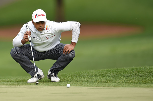 Anirban Lahiri at the Wells Fargo Championship. Photo: Stacy Revere/Getty Images