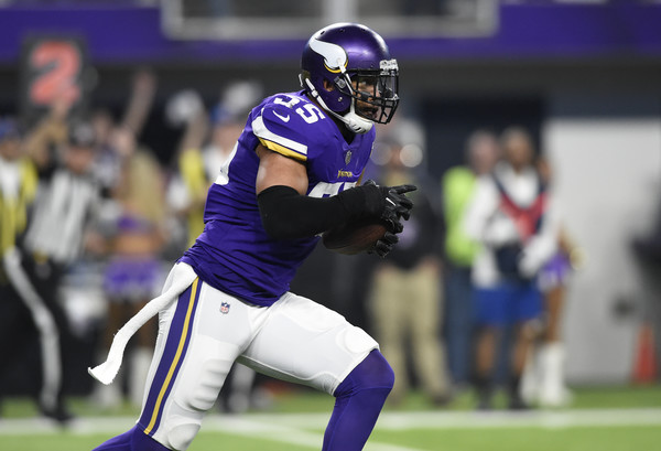 Anthony Barr #55 of the Minnesota Vikings |Hannah Foslien/Getty Images North America|