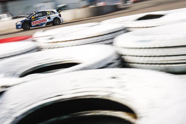Anton Marklund durante la jornada de sábado. Foto: FIA.