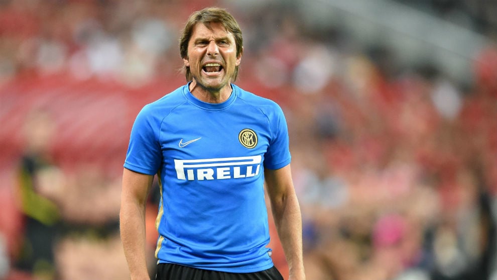Antonio Conte, con los colores nerazzurri / Foto: EFE