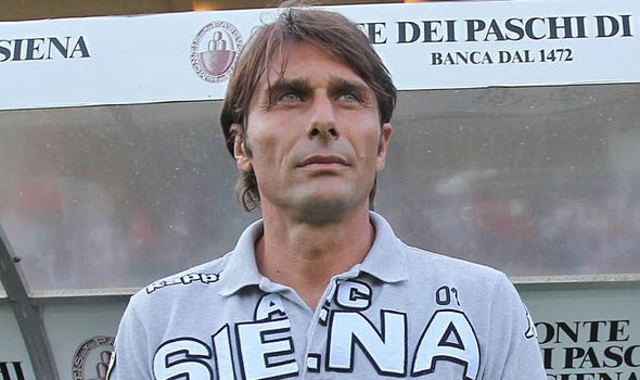 Conte has went on to bigger things since success with Siena | photo: express.co.uk