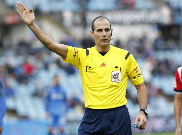 Alvarez Izquierdo, arbitro designado para el derbi. Foto: La Liga