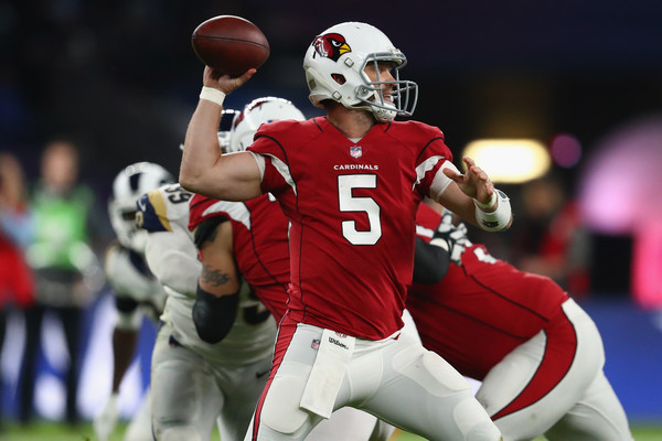 Quarterback Drew Stanton of Arizona Cardinals. |Source: Michael Steele/Getty Images Europe|