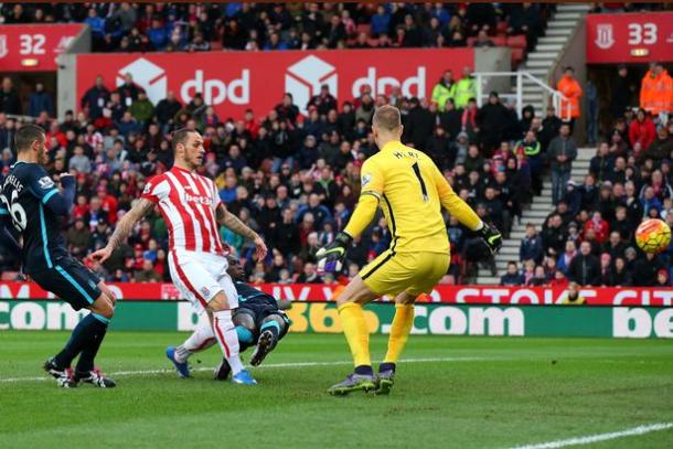 Arnautovic struck twice against City last season | Photo: Alex Livesey/Getty Images 