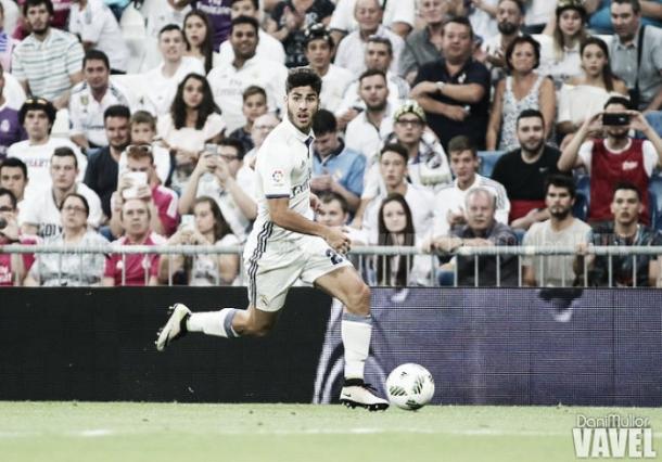 Marco Asensio durante un partido con el Real Madrid. | FOTO: Dani Mullor - VAVEL España