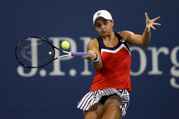 Ashleigh Barty in action at the US Open | Photo: Matthew Stockman/Getty Images North America
