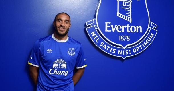 After nine years in Swansea white, the sight of Ashley Williams in Everton blue will take some getting used to. Can Mike van der Horn cushion the blow of his departure? (Photo: Everton FC)