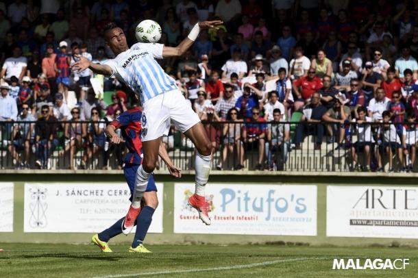 La Segoviana fue capaz de remontar el resultado adverso. | Foto: Málaga CF.