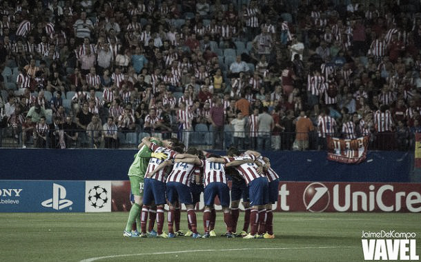 El Atlético se conjura para afrontar un duelo de Champions | Fotografía: Jaime Del Campo / VAVEL