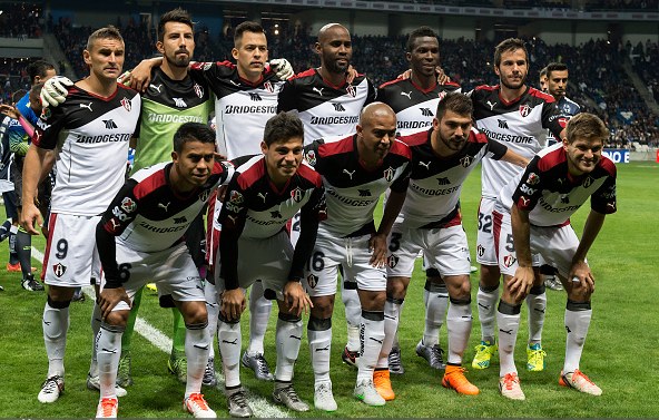 Atlas team photo prior to their match against Monterrey / Azael Rodriguez - LatinContent/Getty Images