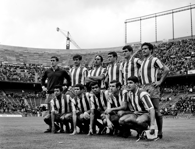 Once del Atleti en el partido inaugural del Manzanares/ Foto: Club Atlético de Madrid 