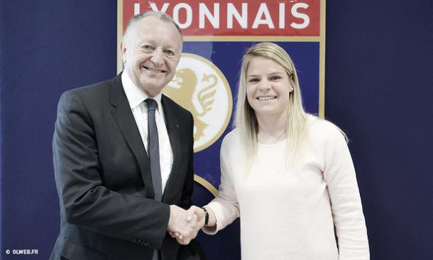 Le Sommer will be at Lyon for a further three years. (Photo: olweb.fr)