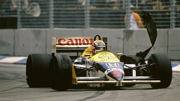 L'esplosione della gomma che costò il mondiale 1985 a Mansell