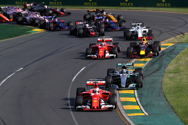 Salida del Gran Premio de Australia | Fuente: Getty Images